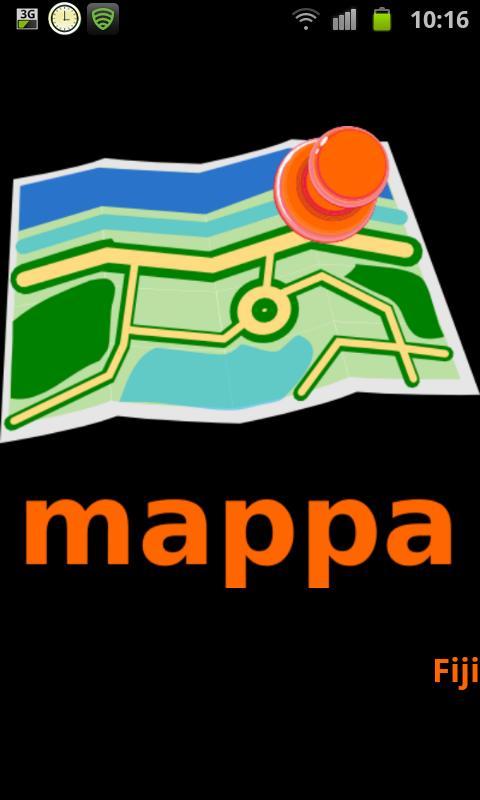 Fiji Offline mappa Map