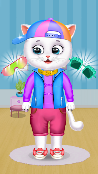 Cute Kitty Cat Pet Care