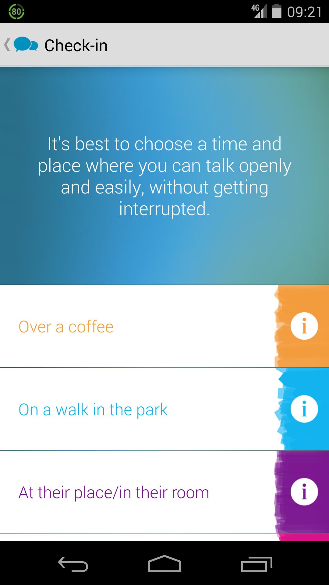 Check-in