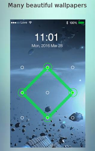 Lock screen password