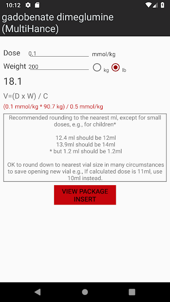 GadCalc
