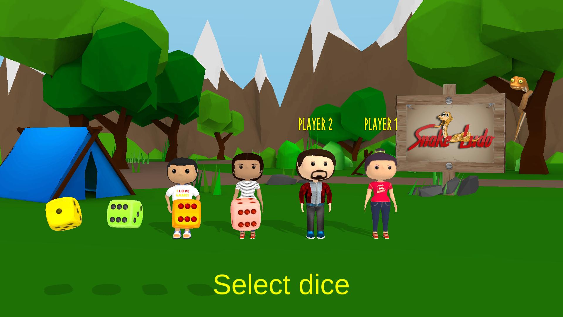Snake Ludo 3D
