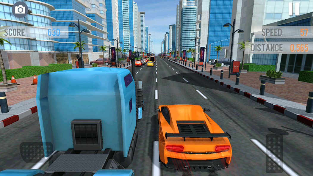 Extreme Car Driving in City