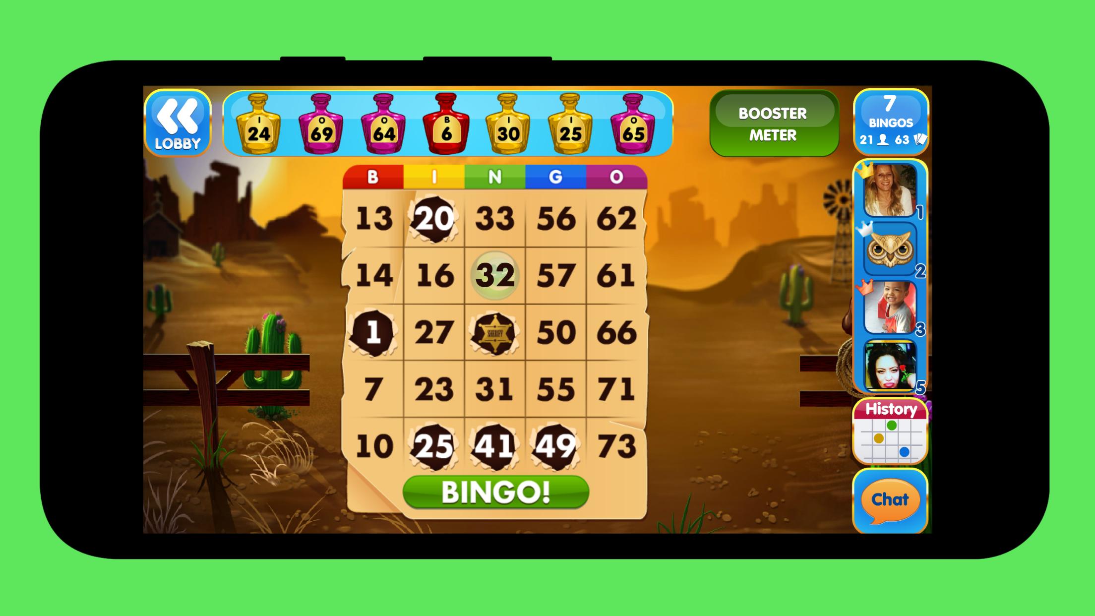 Offline bingo