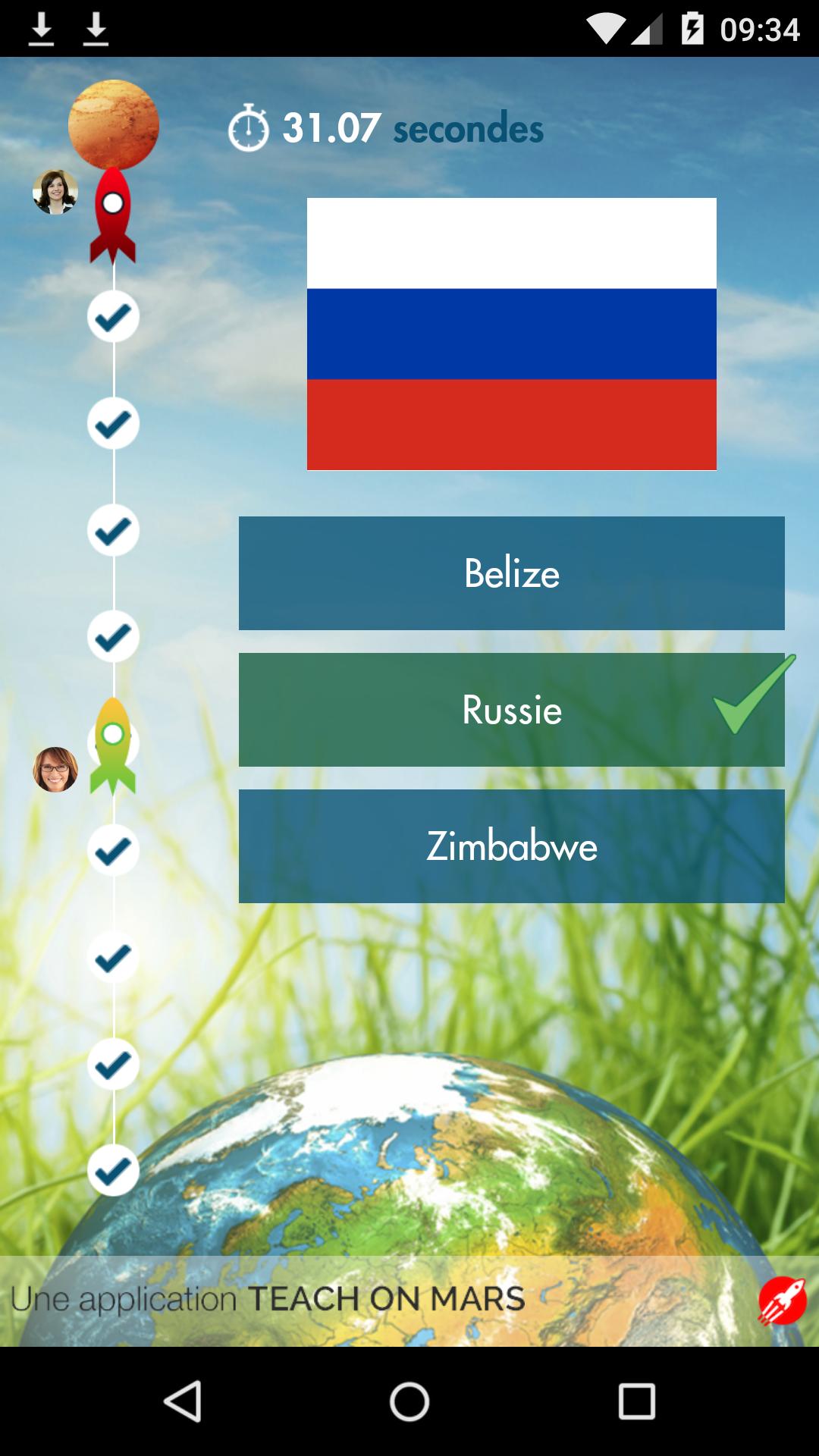 Quiz Duel Drapeaux du monde
