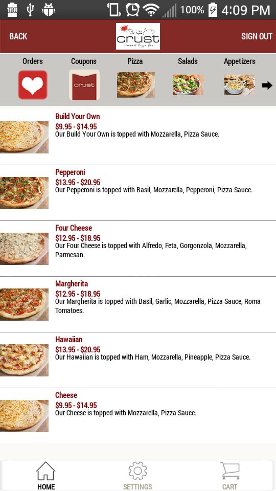 Crust Pizza