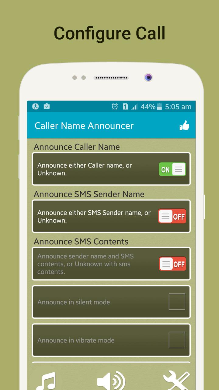 Caller Name Announcer