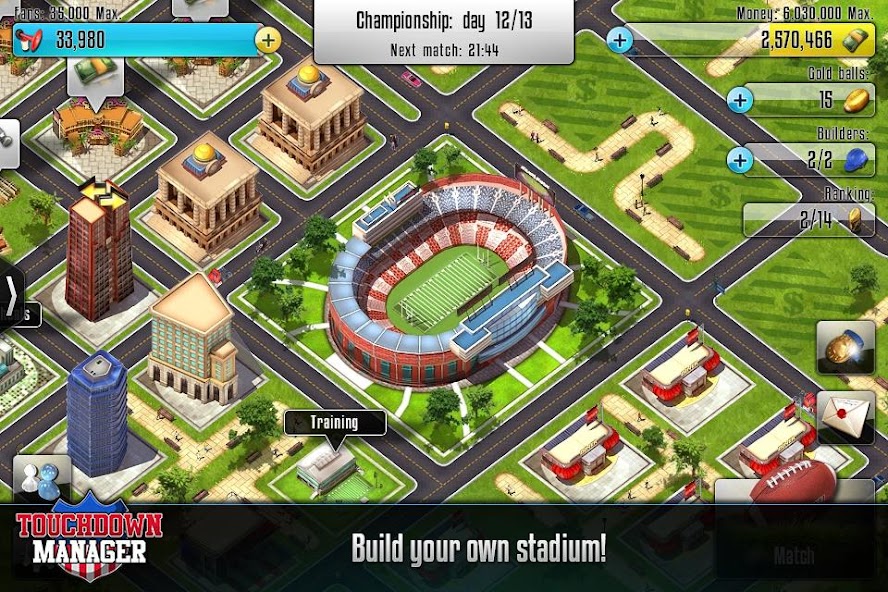 Touchdown Manager