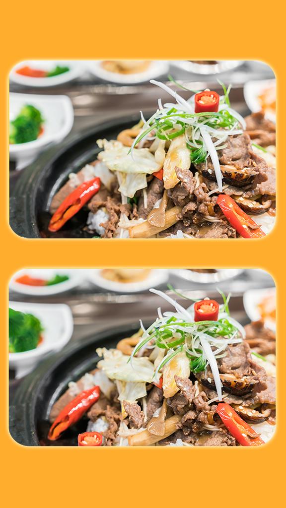Find The Difference - Food