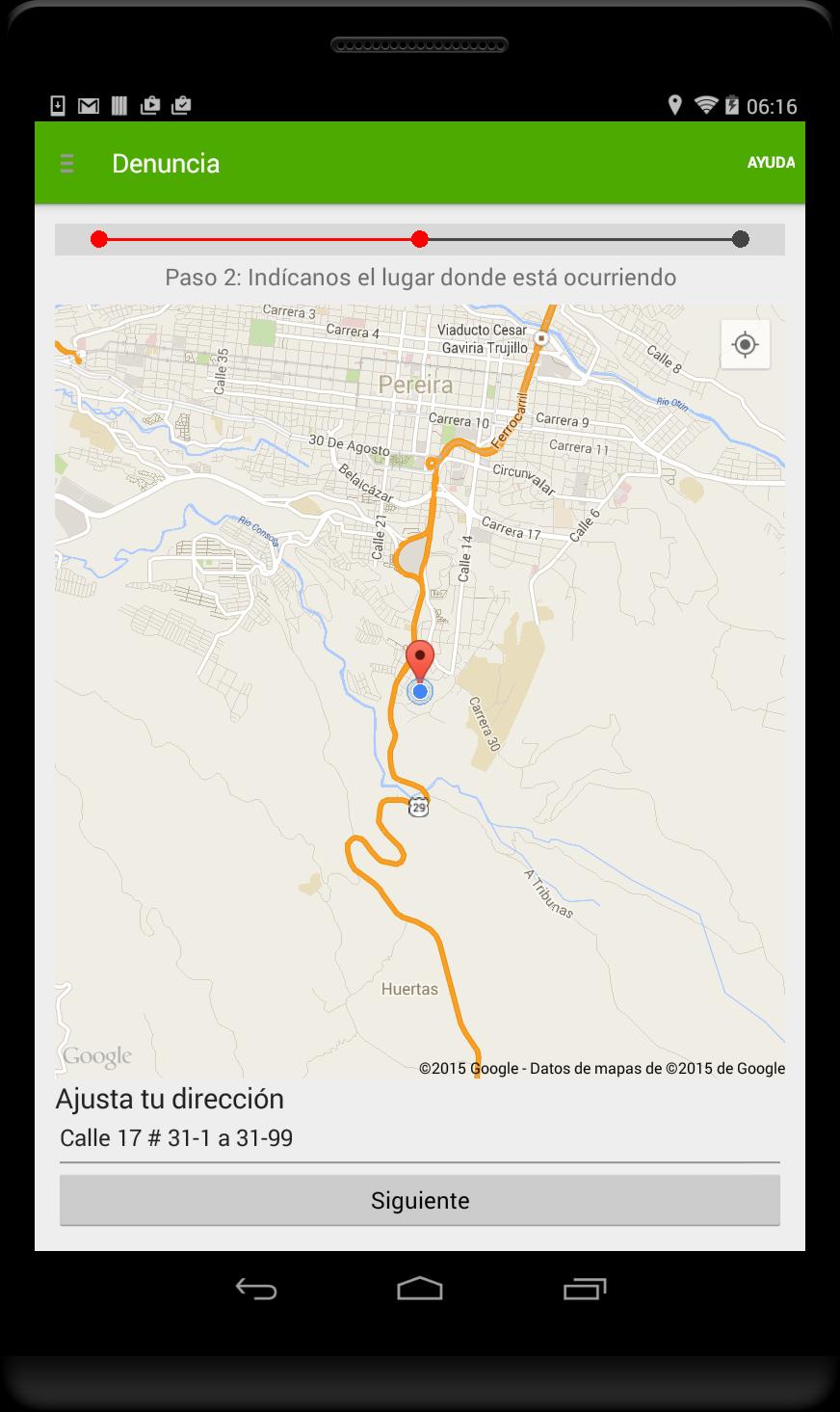 Denuncia Ambiental