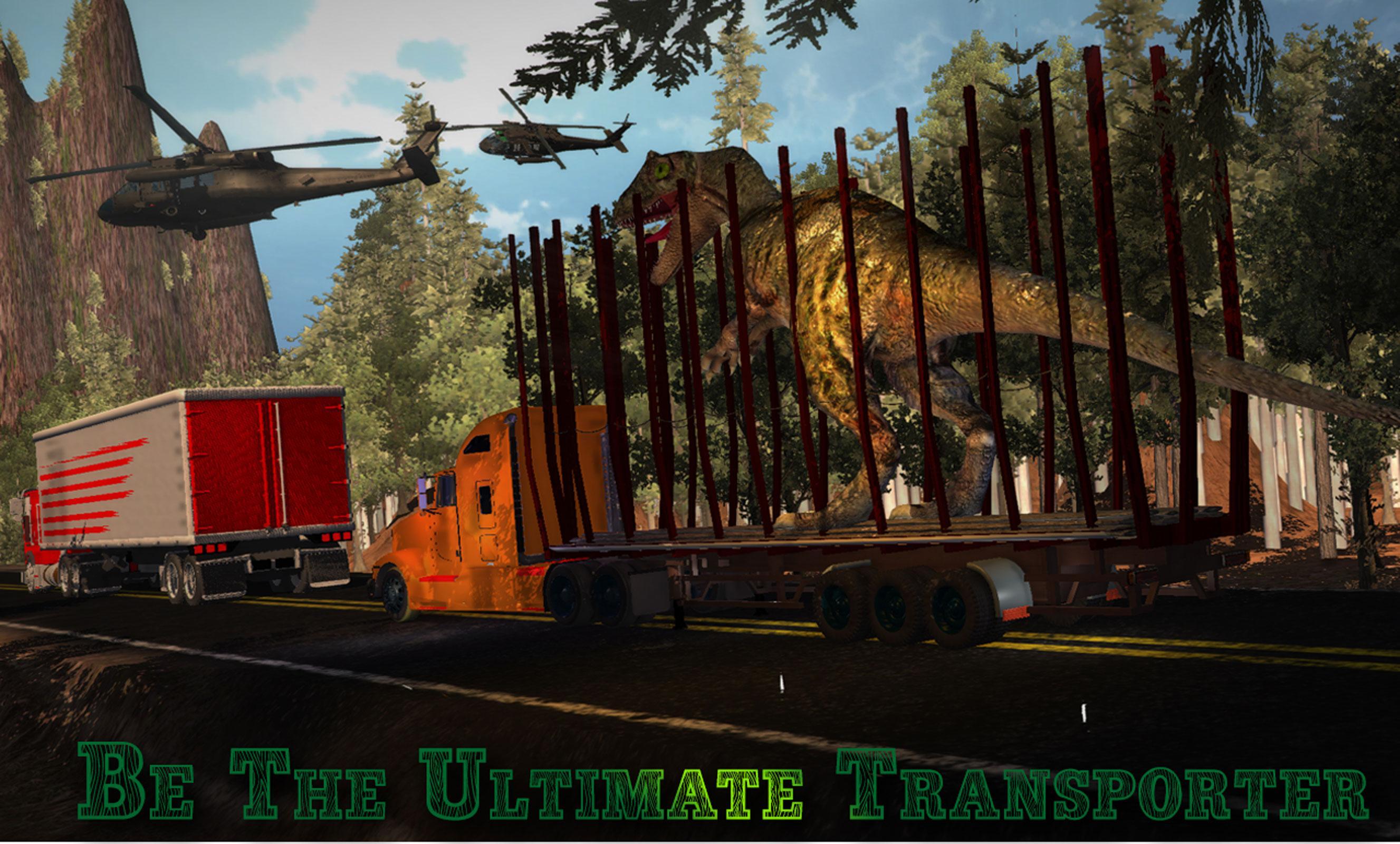 Dinosaur Transport Truck 2016