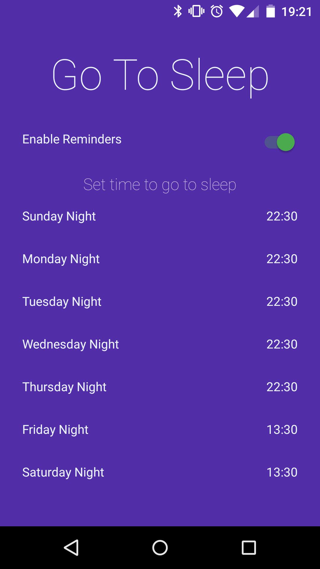 Go To Sleep