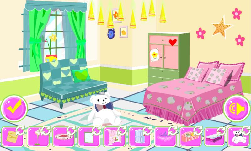 Room decoration game