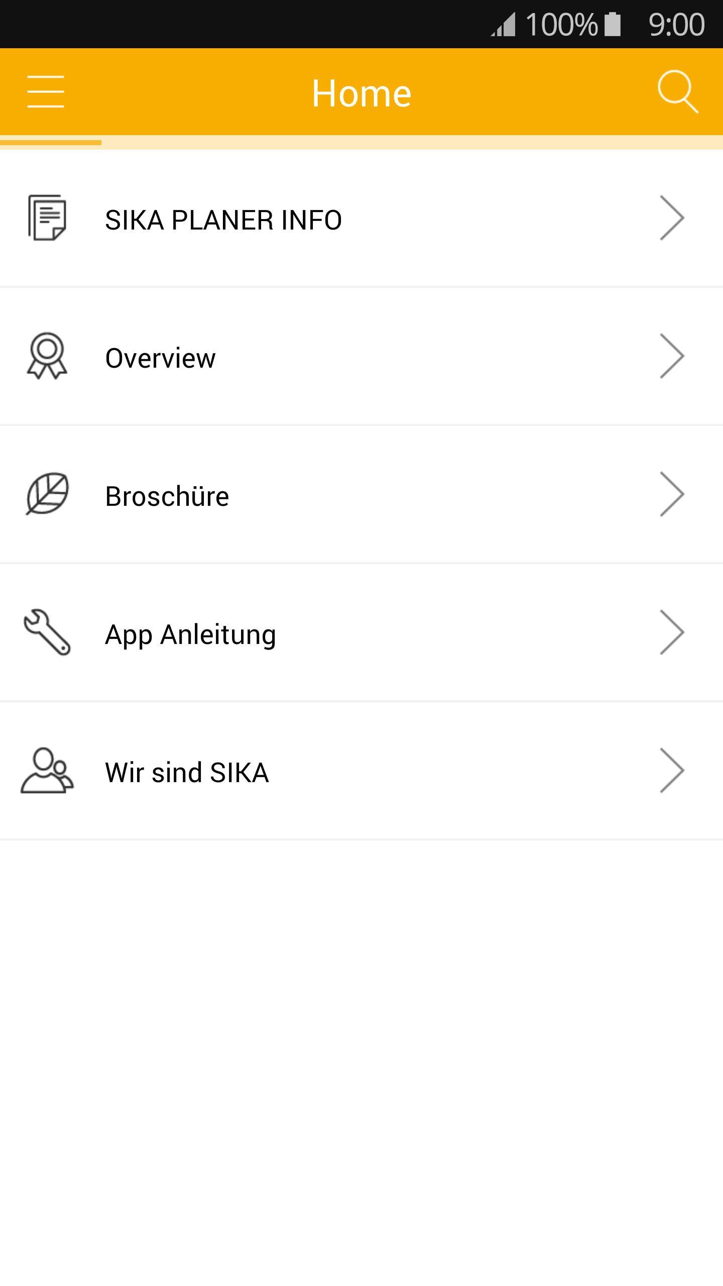 Sika Planer Info