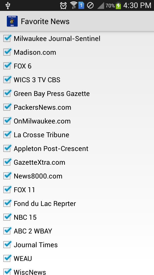 Wisconsin news