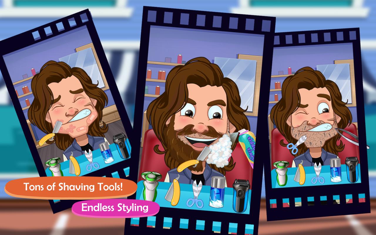 Celebrity Shave - Salon Games
