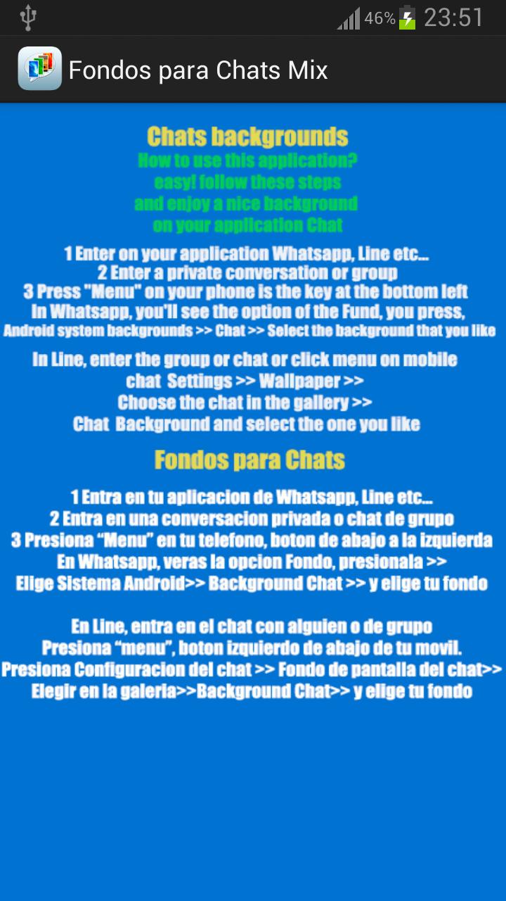 Backgrounds Wallpapers Chat