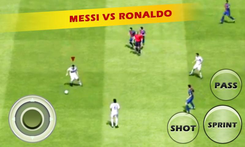 Real from Madrid Vs Barcelona Football Game