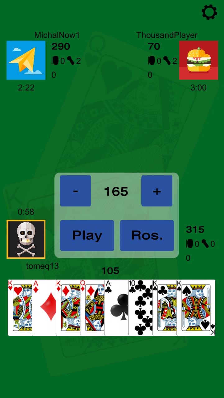 Thousand (1000) - card game