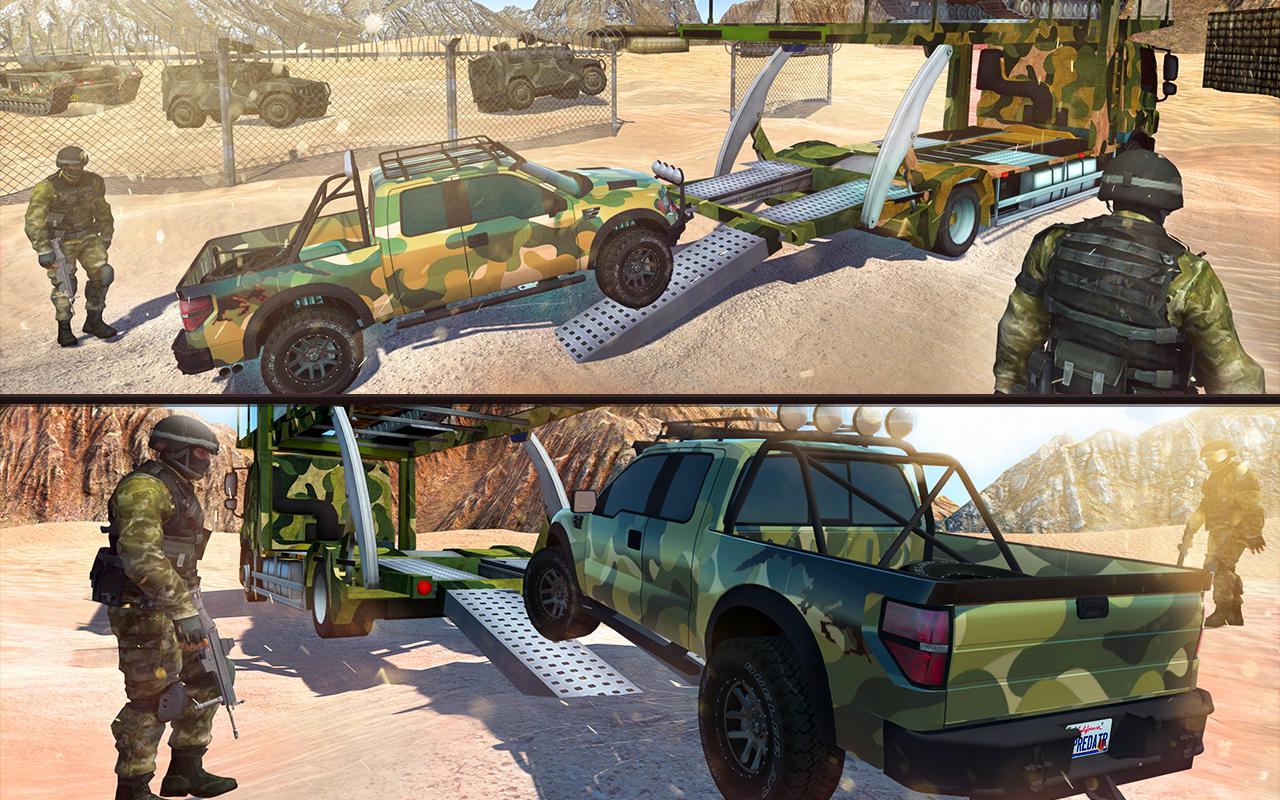 US Army Desert & Offroad Truck Transport