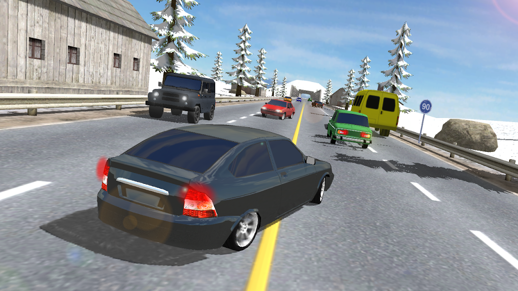 Russian Cars: Traffic