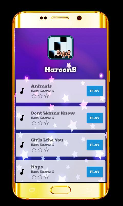 Maroon 5 - Piano Tiles