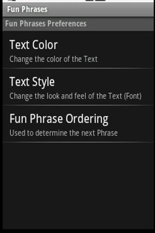 Fun Phrases