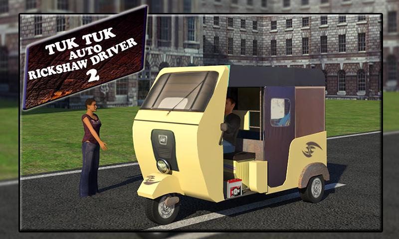 Tuk Tuk Auto Rickshaw Driver 2