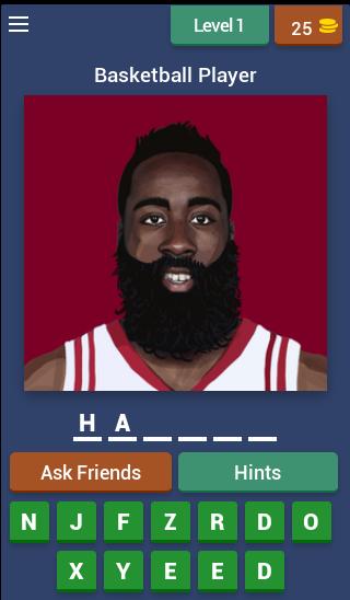 Guess top basketball player 2018 - best players