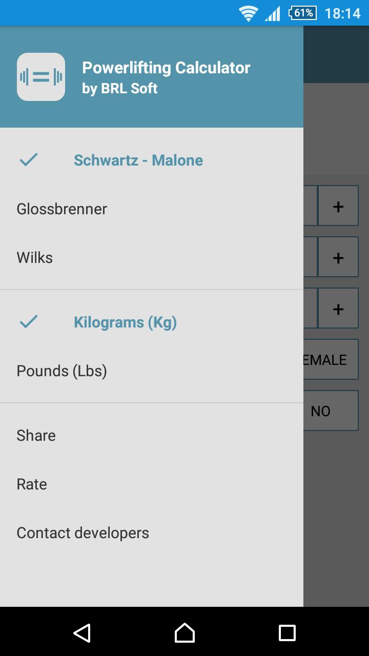 Powerlifting Calculator Free