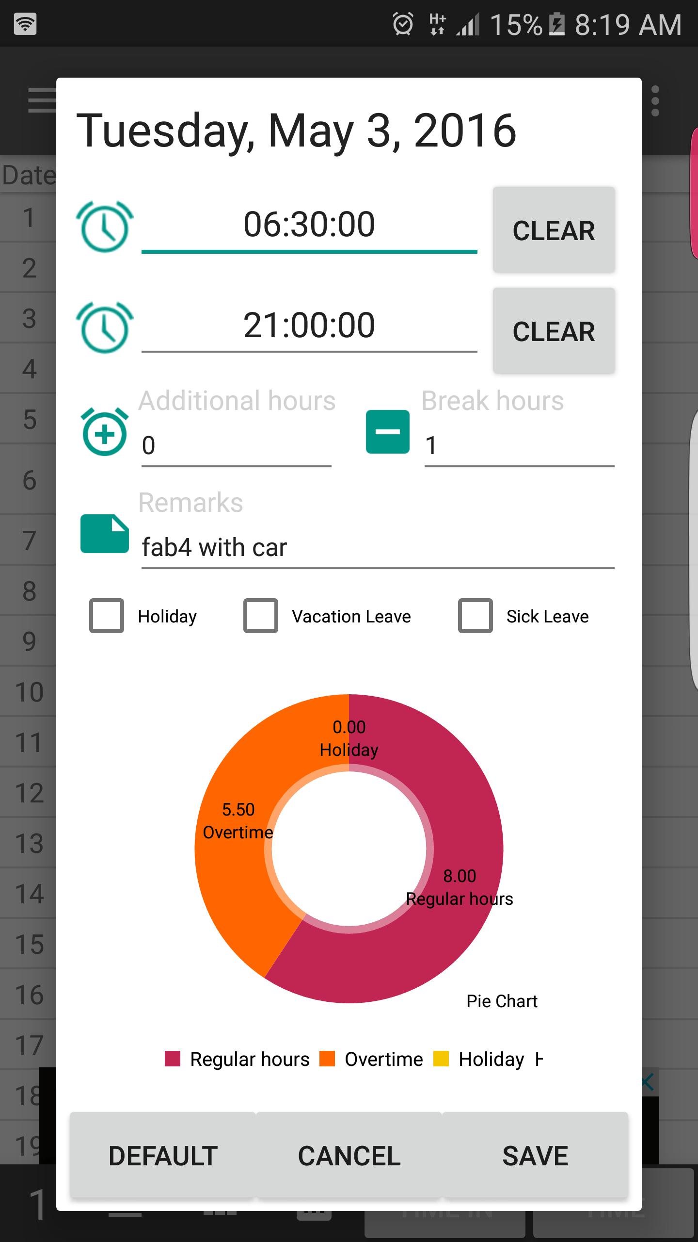 Time Card Lite
