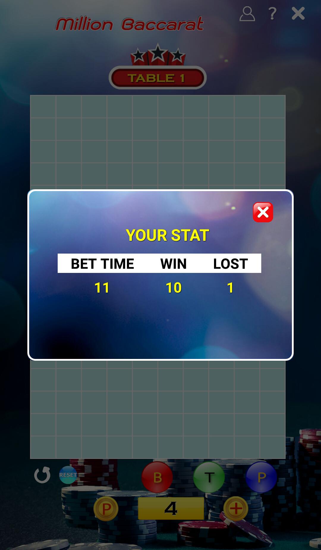 Baccarat Winning Formula