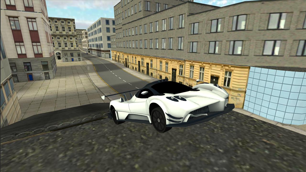 Fast Racing Car Driving