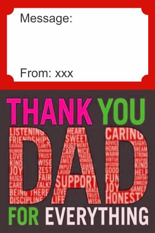 Thank You Dad