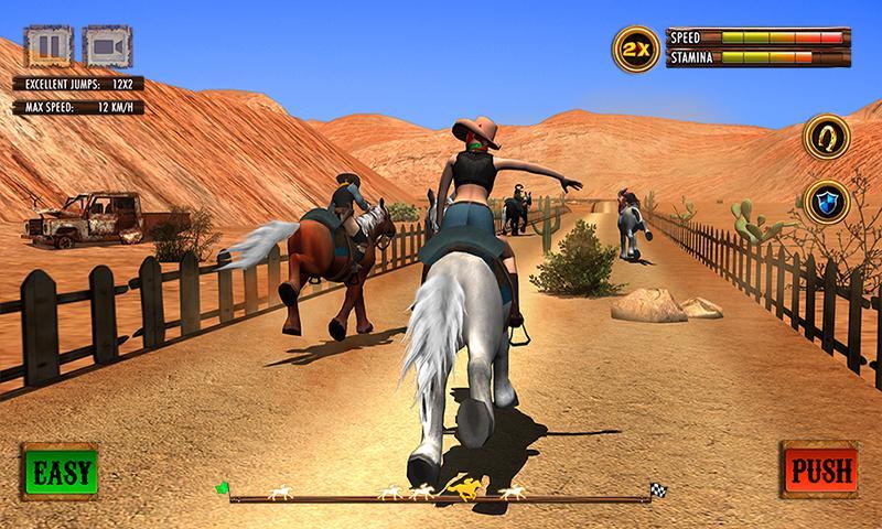 Texas Wild Horse Race 3D
