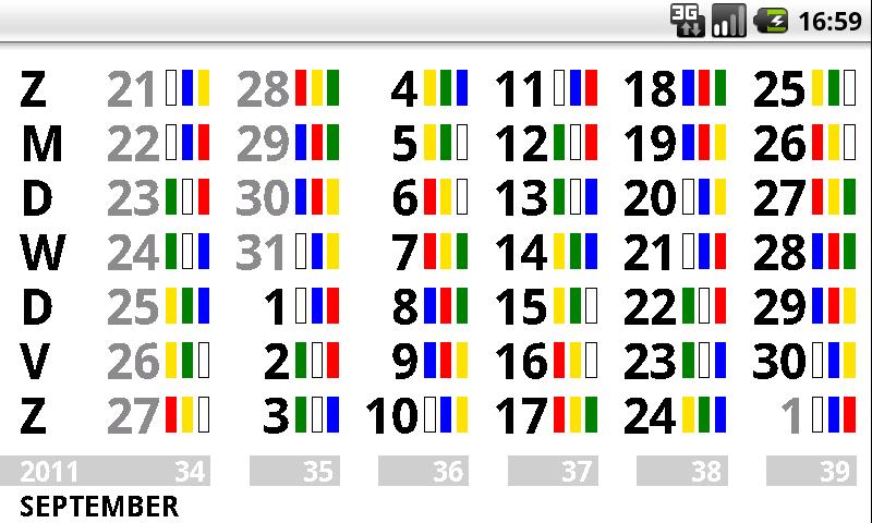 shiftcalendar TATA NL (FREE)