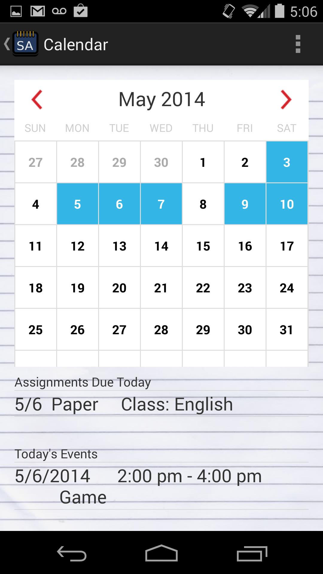 Student Assistant