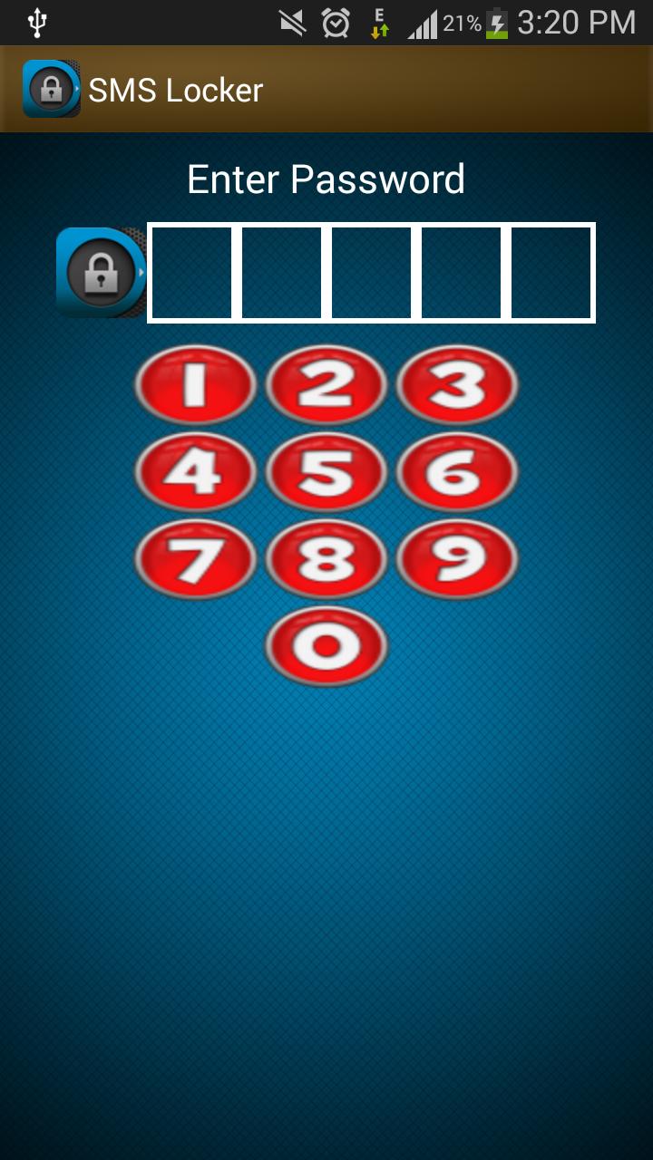 SMS Locker