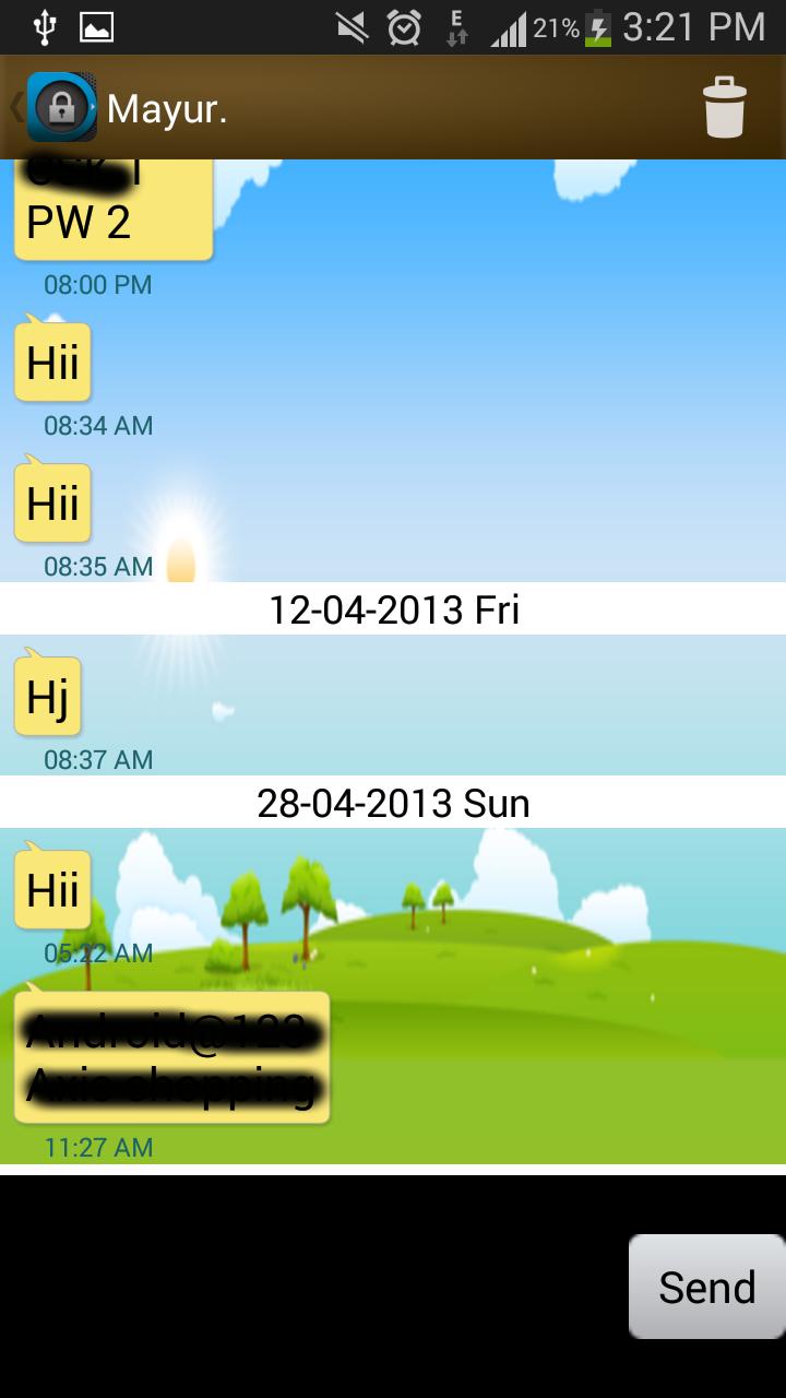 SMS Locker