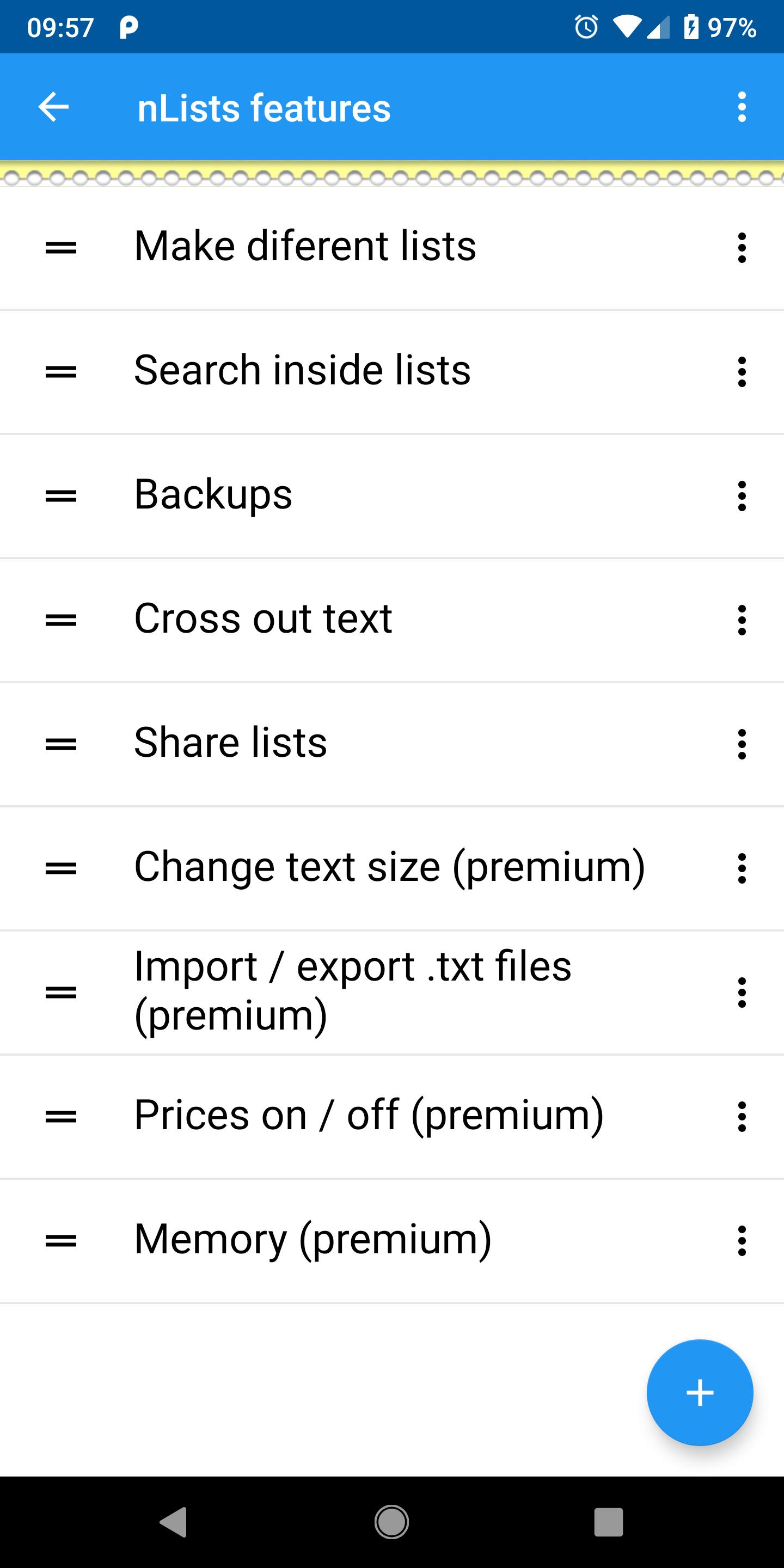 n Lists