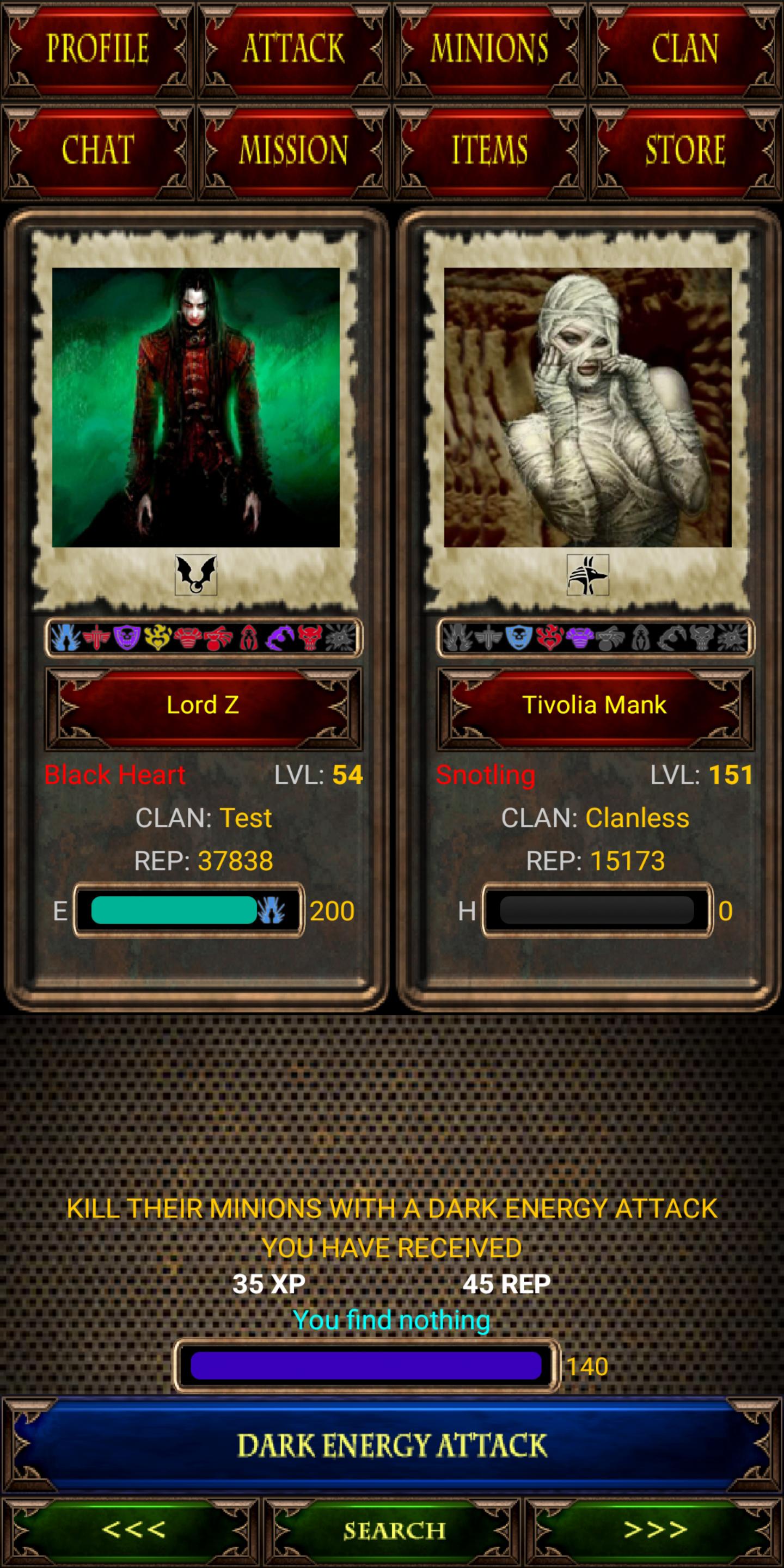 Dark Wars Beta