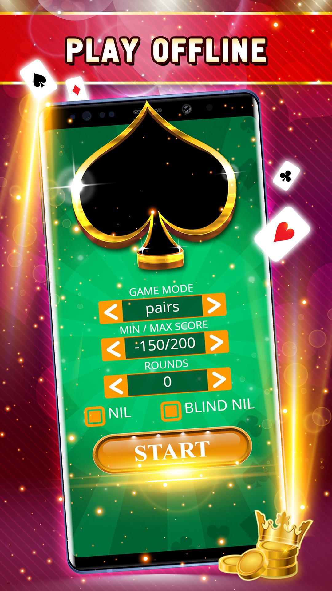 Spades Offline