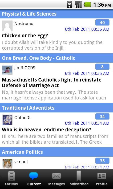 Christian Forums