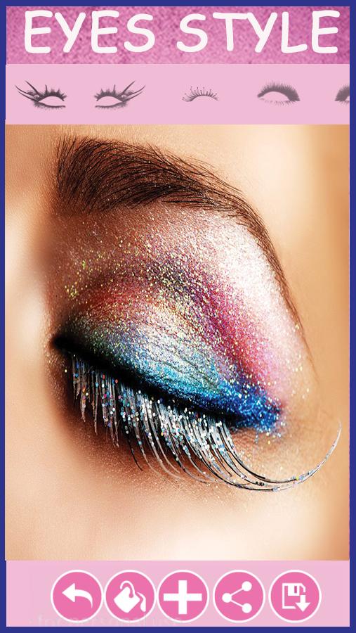 Beauty makeup editor photo