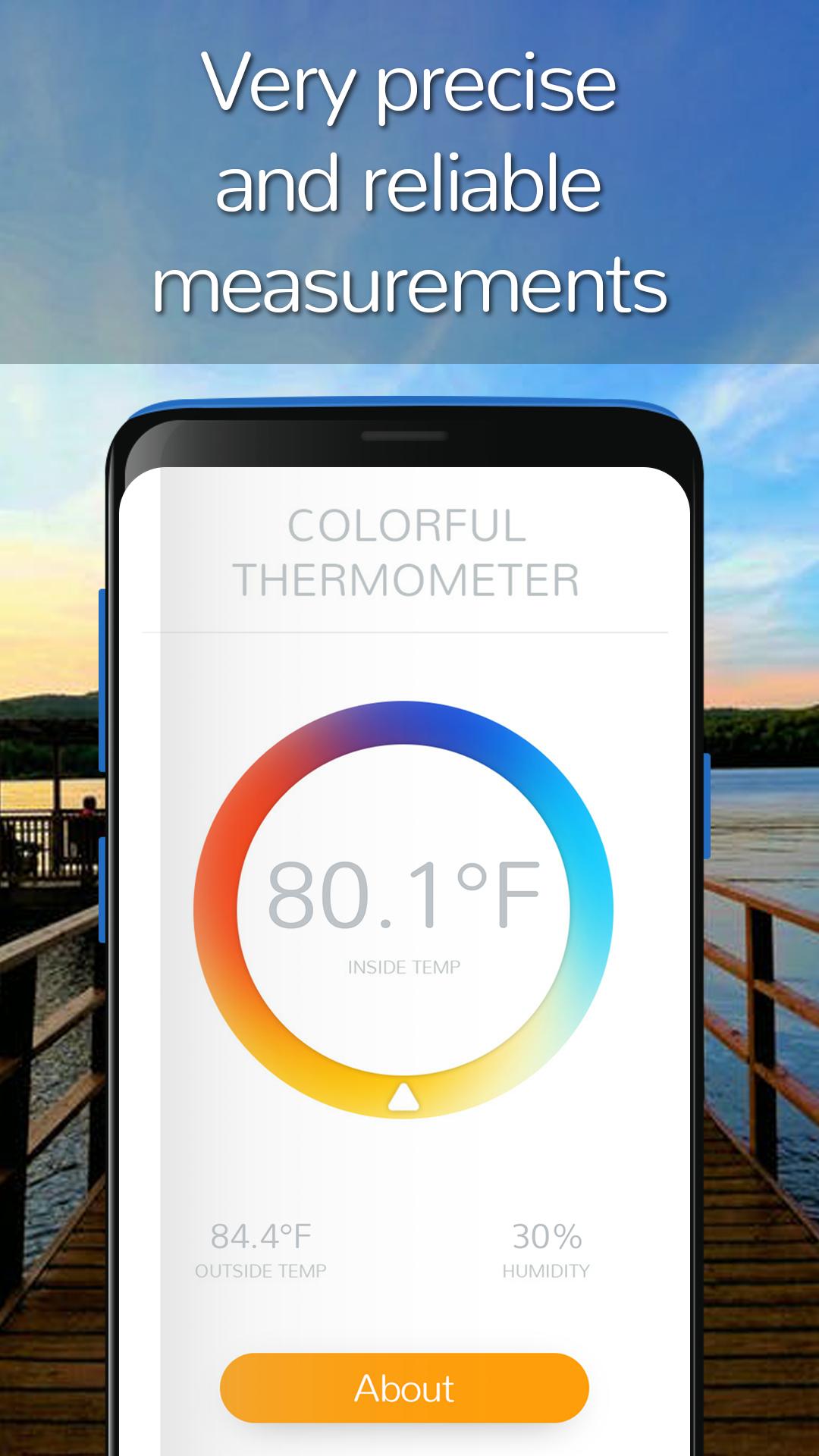 Light thermometer
