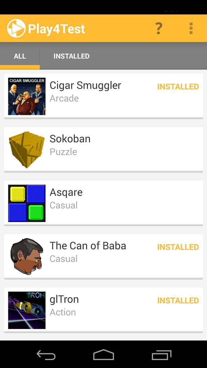 Play4Test