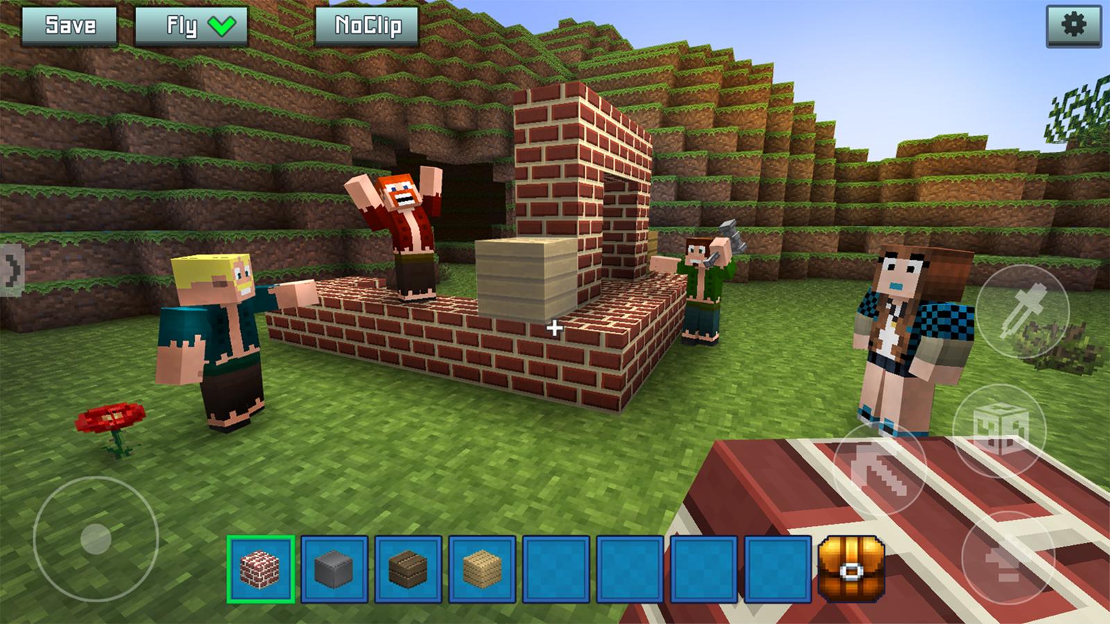 WorldCraft with Hide & Seek and Cops & Robbers