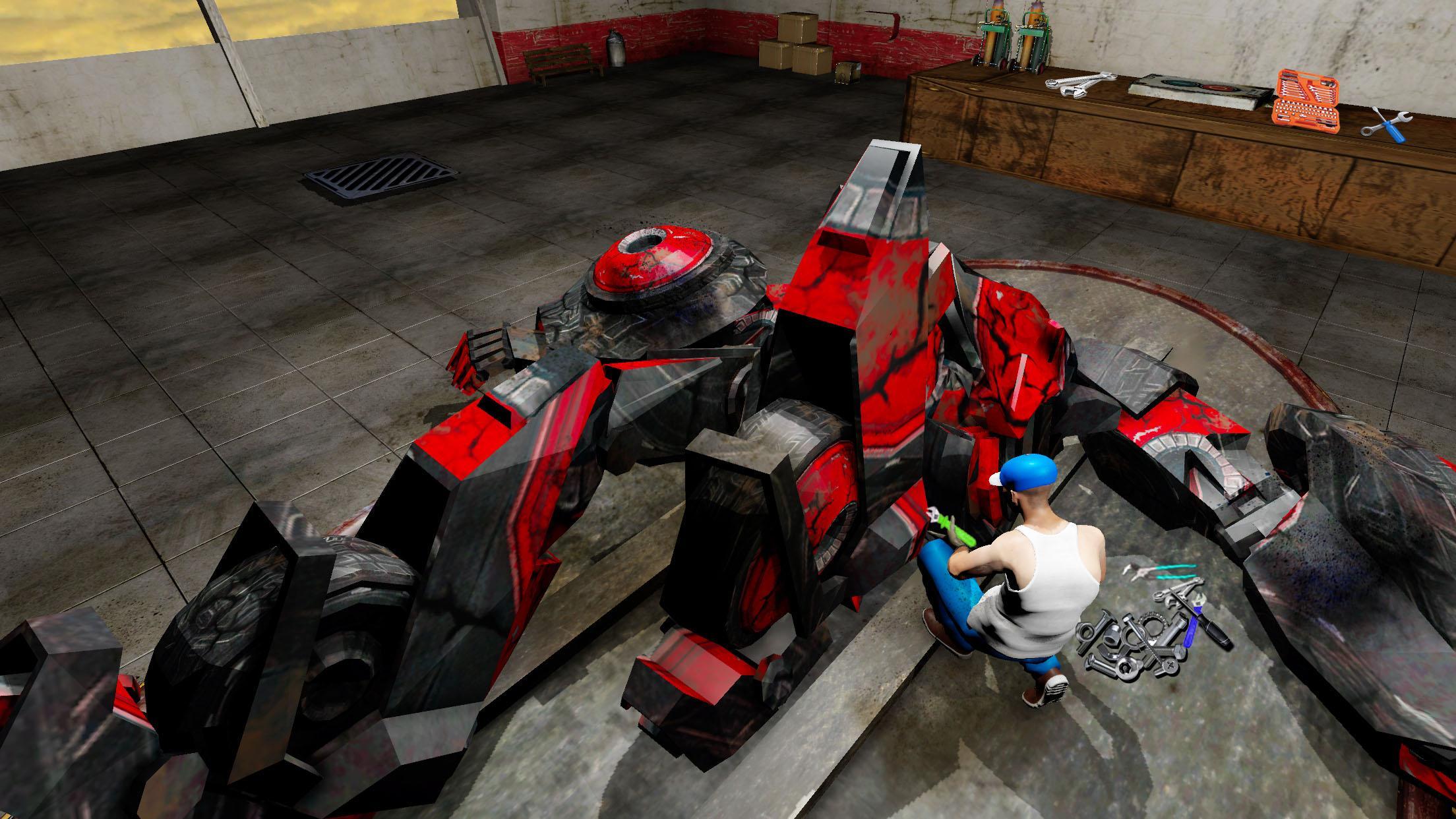 Extreme Robot Mechanic Game