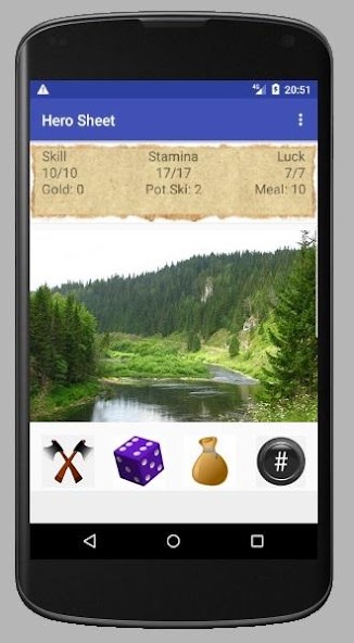Demo Hero sheet