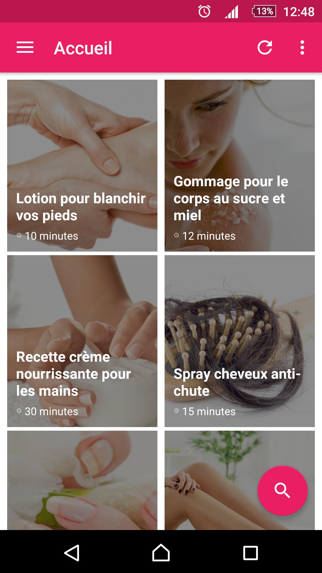 Recette Beaute Maison